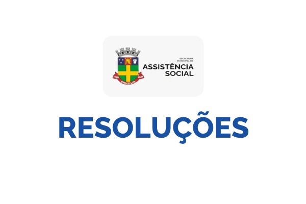 Resoluções Assistência Social