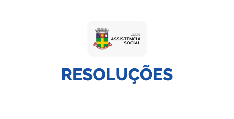 Resoluções Assistência Social