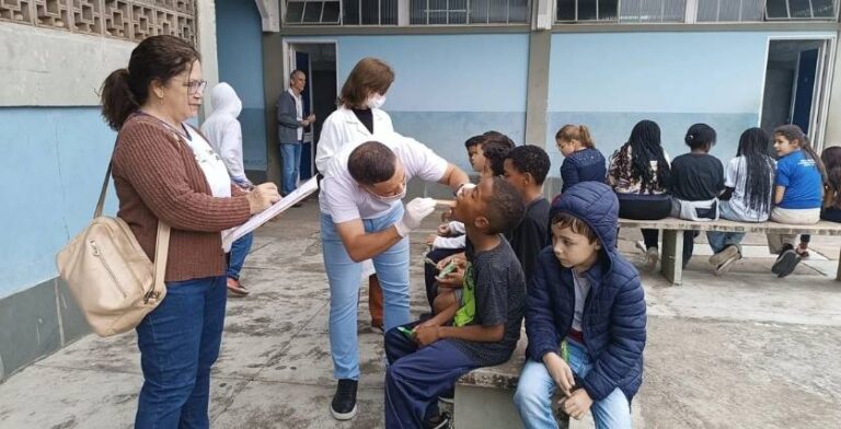 Saúde Bucal na E.M. Dona Bemvinda