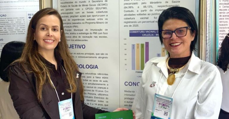 Aumento da vacinação é apresentado por Equipe de Imunização em Congresso Internacional