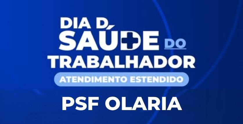 PSF Olaria faz atendimento noturno no Dia D Saúde do Trabalhador