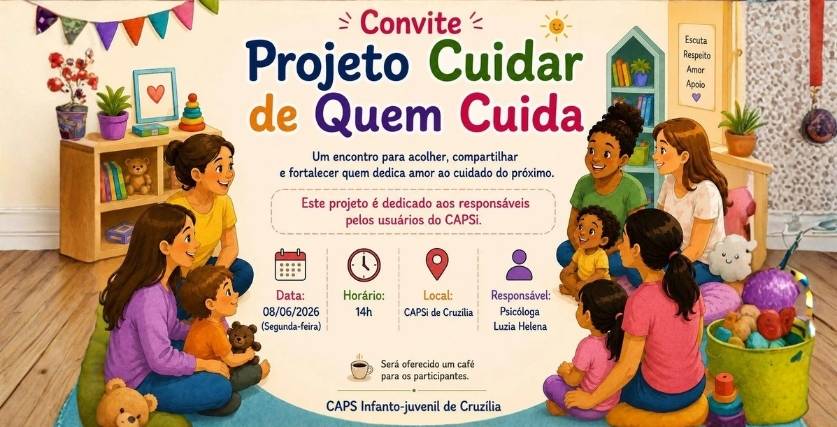 Projeto Cuidar de Quem Cuida do CAPSi