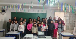 Palestra sobre bullying nas escolas Selma Magalhães e Bemvinda
